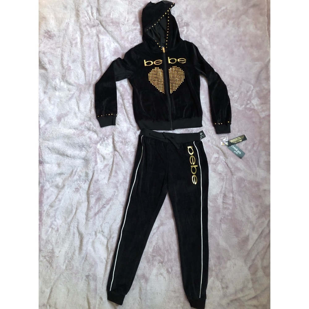 👽 SOLD 👽 bebe girls sweat suit